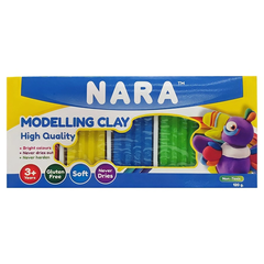 Đất nặn Nara NA-BXTR-120-5 5610 5 màu 120gr(96)