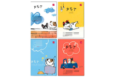 Tập HS Deli A96-PET 96tr 120gsm 4 ô ly (5/100)