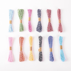 Dây thừng giấy màu (12 bó nhiều màu/ 1 bịch)