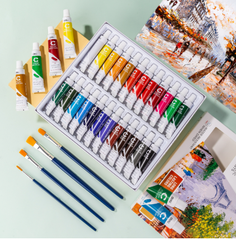 Màu nước acrylic dạng tuýp Deli C12 12ml