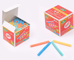 Phấn màu viết bảng không bụi MIC 10 viên/ 100 viên