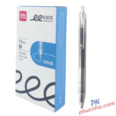 Bút gel bấm Deli SF999 0.5 (12)