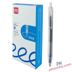 Bút gel bấm Deli SF999 0.5 (12)