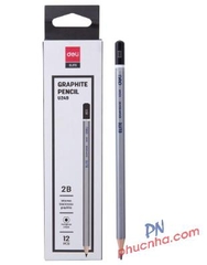 Bút chì gỗ Deli U24910 2B (12)