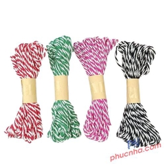 Dây thừng giấy màu (12 bó nhiều màu/ 1 bịch)
