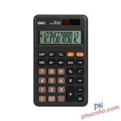 Máy tính Deli M120 (bỏ túi)