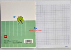 Tập HS Deli A96-LID little dino 96tr 80gsm 4 ô ly (5/100)