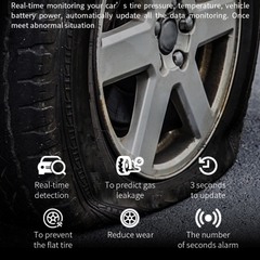 Cảm Biến Áp Suất Lốp Ô Tô TPMS Cao Cấp CareUD T882 (2 phiên bản, Gắn Trong hoặc Gắn Ngoài)