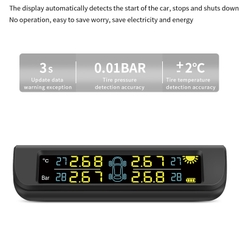 Cảm Biến Áp Suất Lốp Ô Tô TPMS Cao Cấp CareUD T882 (2 phiên bản, Gắn Trong hoặc Gắn Ngoài)