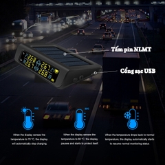 Cảm Biến Áp Suất Lốp Ô Tô TPMS Cao Cấp CareUD T882 (2 phiên bản, Gắn Trong hoặc Gắn Ngoài)