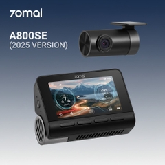 Camera Hành Trình 70mai A800SE Ghi Hình 2 Kênh Trước Sau Chất Lượng 4K UHD HDR (Bản Quốc Tế 2025)