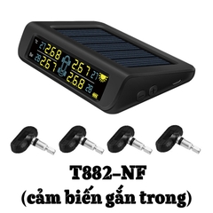 Cảm Biến Áp Suất Lốp Ô Tô TPMS Cao Cấp CareUD T882 (2 phiên bản, Gắn Trong hoặc Gắn Ngoài)
