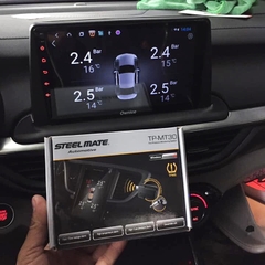 Cảm Biến Áp Suất Lốp ÔTô TPMS Cao Cấp STEELMATE TP-MT30 Kết Nối Màn Hình Android - Hàng Chính Hãng
