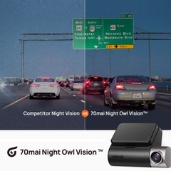 Camera Hành Trình 70mai A510 Ghi Hình Đồng Thời 2 Kênh Trước Sau Chất Lượng 3K HDR (Bản Quốc Tế)