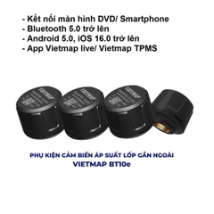 Cảm Biến Áp Suất Lốp Vietmap BT10 Bluetooth 5.0 Kết nối Android Box / Màn Hình Android / Điện Thoại