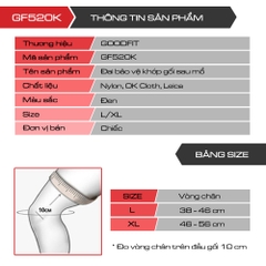 Băng gối hỗ trợ chấn thương Goodfit GF520K