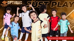 Quần áo bóng đá trẻ em Justplay Optimus