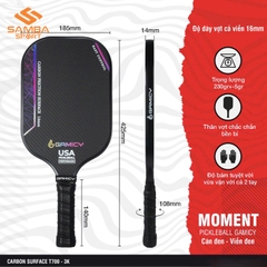 Vợt Pickleball Gamicy Moment T700 14mm