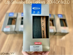 Lốp (vỏ) gấp xe đạp Schwalbe Billy Bonkers 20(406)*2.0
