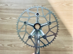 Bộ đùi đĩa/ giò đĩa trục rỗng xe đạp Fnhon 130BCD 54T