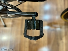 Xe đạp gấp ráp theo yêu cầu Fnhon Monsoon 20' phanh đĩa màu Silver