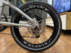 Xe đạp gấp ráp theo yêu cầu Fnhon Blast 20' phanh đĩa màu Silver