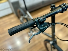 Xe đạp minivelo ráp theo yêu cầu Silverock Dewy 20' phanh đĩa màu Grey
