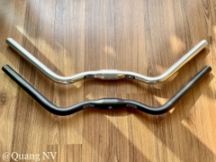 Tay lái/ ghi đông xe đạp cong 34 độ UNO-030 31.8*610mm