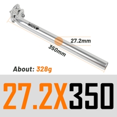 Cọc yên xe đạp các loại UNO SP-DC1 27.2*350mm