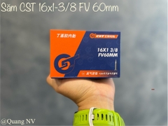 Săm (ruột) xe đạp CST 16(349)x1-3/8 FV 60mm