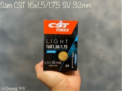 Săm (ruột) xe đạp CST Light 16(305)x1.5/1.75 SV 32mm