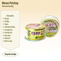 Pate mèo Ciao - Gà và sò điệp - 85g