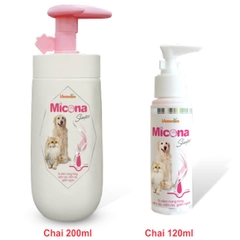 Sữa tắm phòng trị nấm cho chó và mèo - Micona Sampoo -  200ml