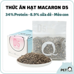 Thức ăn hạt cho mèo con Macaron D5 - PetQ