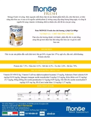 Pate chó Monge AD fresh thịt gà 400g