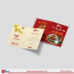 In Thiệp Chúc Tết