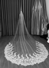 Voan Cài Đầu Cô Dâu V04