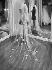 Voan Cài Đầu Cô Dâu V07