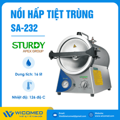 Nồi Hấp Tiệt Trùng Để Bàn Sturdy SA-232 | 16 lít