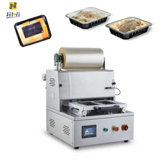 Máy Dán Miệng Khay Nhựa Tự Động Kèm Hút Chân Không Hoặc MAP Khí RS ES40TE