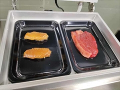 Máy Dán Miệng Khay Thủ Công Kèm Hút Chân Không Hoặc MAP Khí DQ240