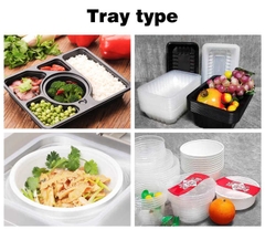 Máy Dán Miệng Khay Nhựa Tự Động Kèm Hút Chân Không Hoặc MAP Khí RS ES40TE