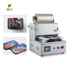 Máy Dán Miệng Khay Nhựa Tự Động Kèm Hút Chân Không Hoặc MAP Khí RS ES40TE