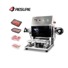 máy dán miệng khay nhựa tự động, thay khuôn linh động RS_ES30TA