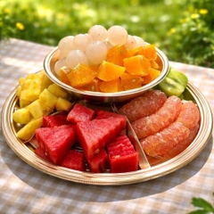 Khay Quả 2 tầng