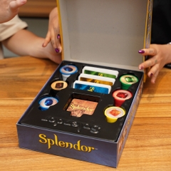 Cờ Đá Quý - Splendor Vietnam - Hàng chính hãng Asmodee với token xịn xò (Hàng mới về)