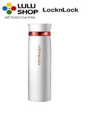 LHC4131WR - Bình giữ nhiệt Lock&Lock Feather Light Ring 450ml-  Màu Trắng / Đỏ