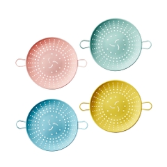 CKT204DYEL-Xửng hấp bằng silicone có 2 tay cầm-Màu vàng