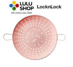 CKT204PIK-Xửng hấp bằng silicone có 2 tay cầm-Màu hồng