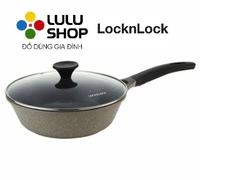 LCA6285D-Chảo nấu Lock&Lock Stone 28cm (Có thể sử dụng bếp từ)